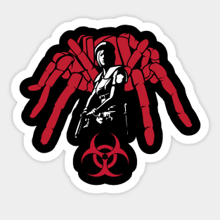 Biohazard Jill 2 Sticker